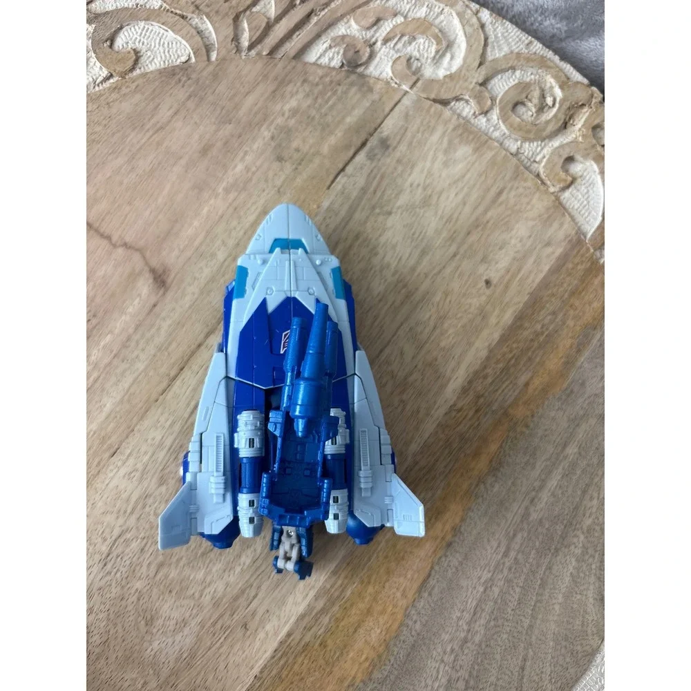 Transformers Generations Titans Return Scourge Deluxe Class Action‎ Figure Blue